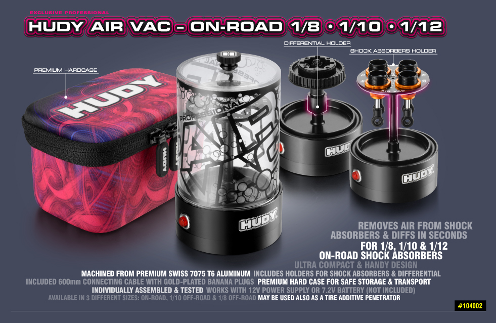 New HUDY Air Vac - Vacuum Pump - On-Road