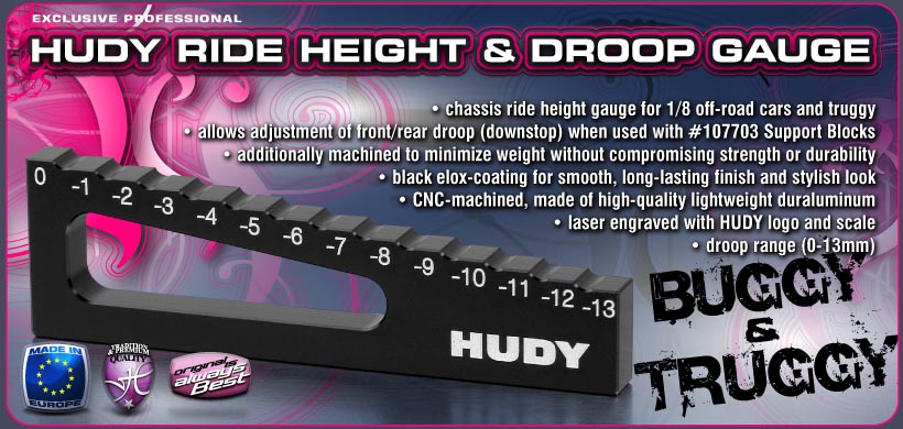 HUDY Ride Height Gauge