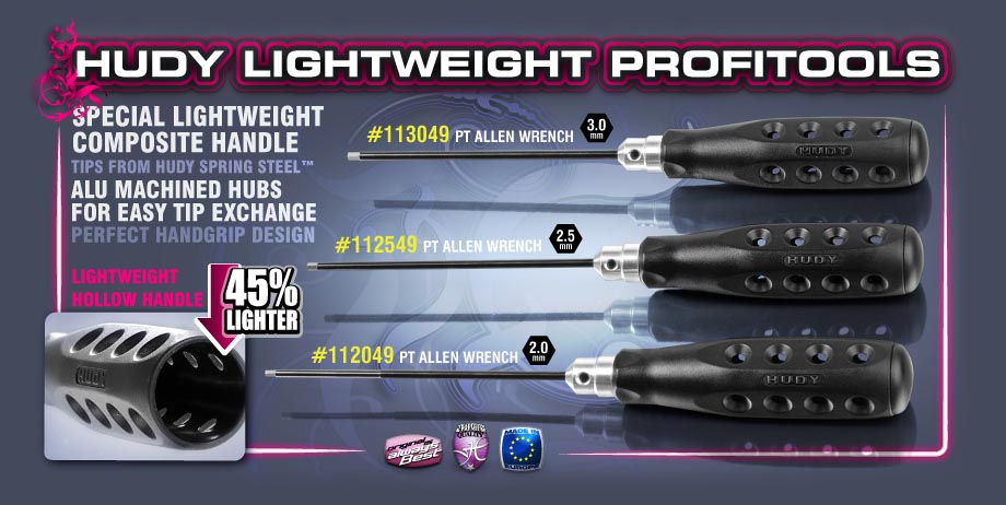 HUDY Lightweight profiTools