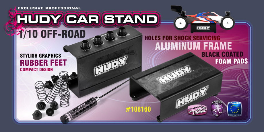 HUDY CAR STAND 1/10 OFF-ROAD