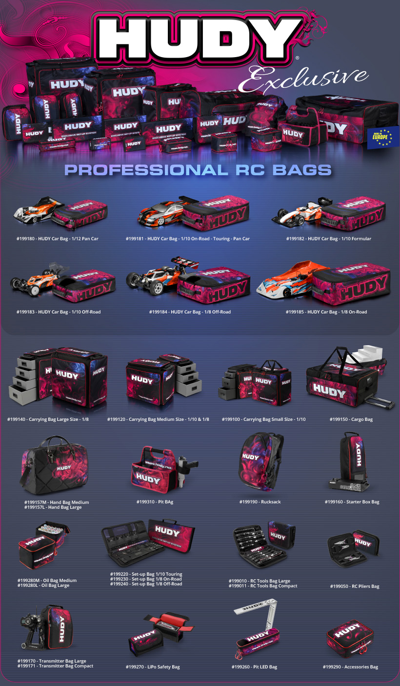 HUDY ULTIMATE PROFESSIONAL R/C PRODUCTS