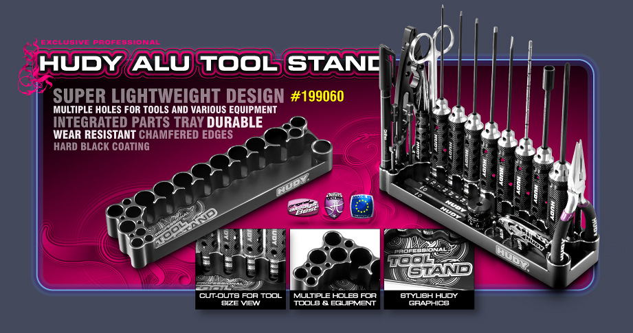 New HUDY Alu Tool Stand