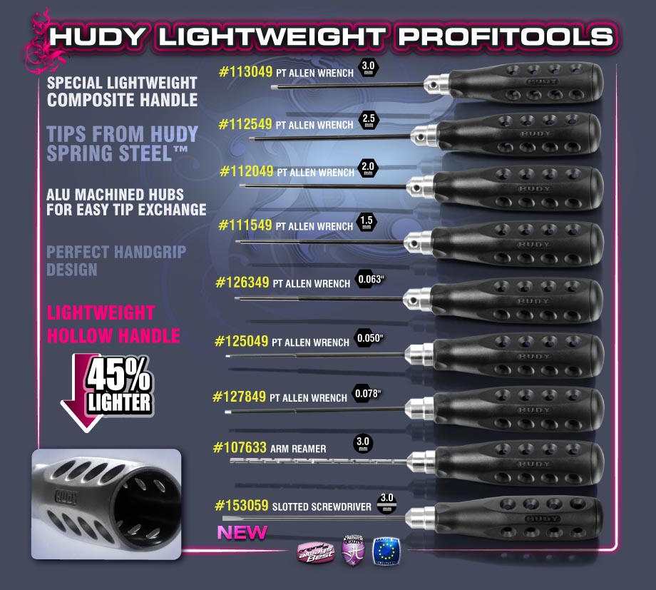 HUDY LIGHTWEIGHT PROFITOOLS