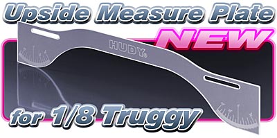 HUDY Upside Measure Plate for 1/8 Truggy