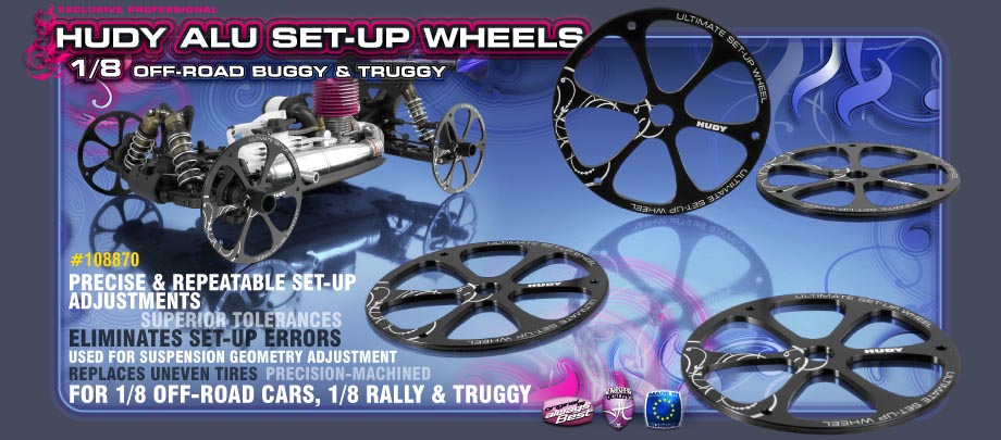 Hudy Alu Set-up Wheels