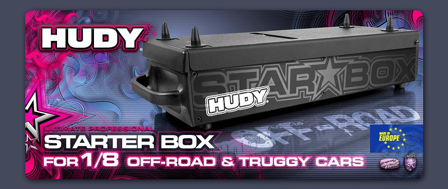 Hudy Starter Box for 1/8 Off-Road & Truggy Cars