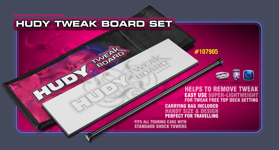 New HUDY Tweak Board Set
