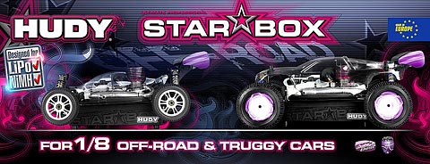 HUDY STAR-BOX TRUGGY & OFF-ROAD 1/8