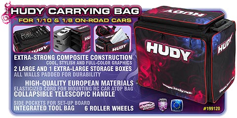189000 HUDY Micro RC Pliers Set + Carrying Bag